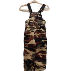 Walls Blizzard Pruf Insulated Coverall Camo Winter Overalls Kids Sz 6/7